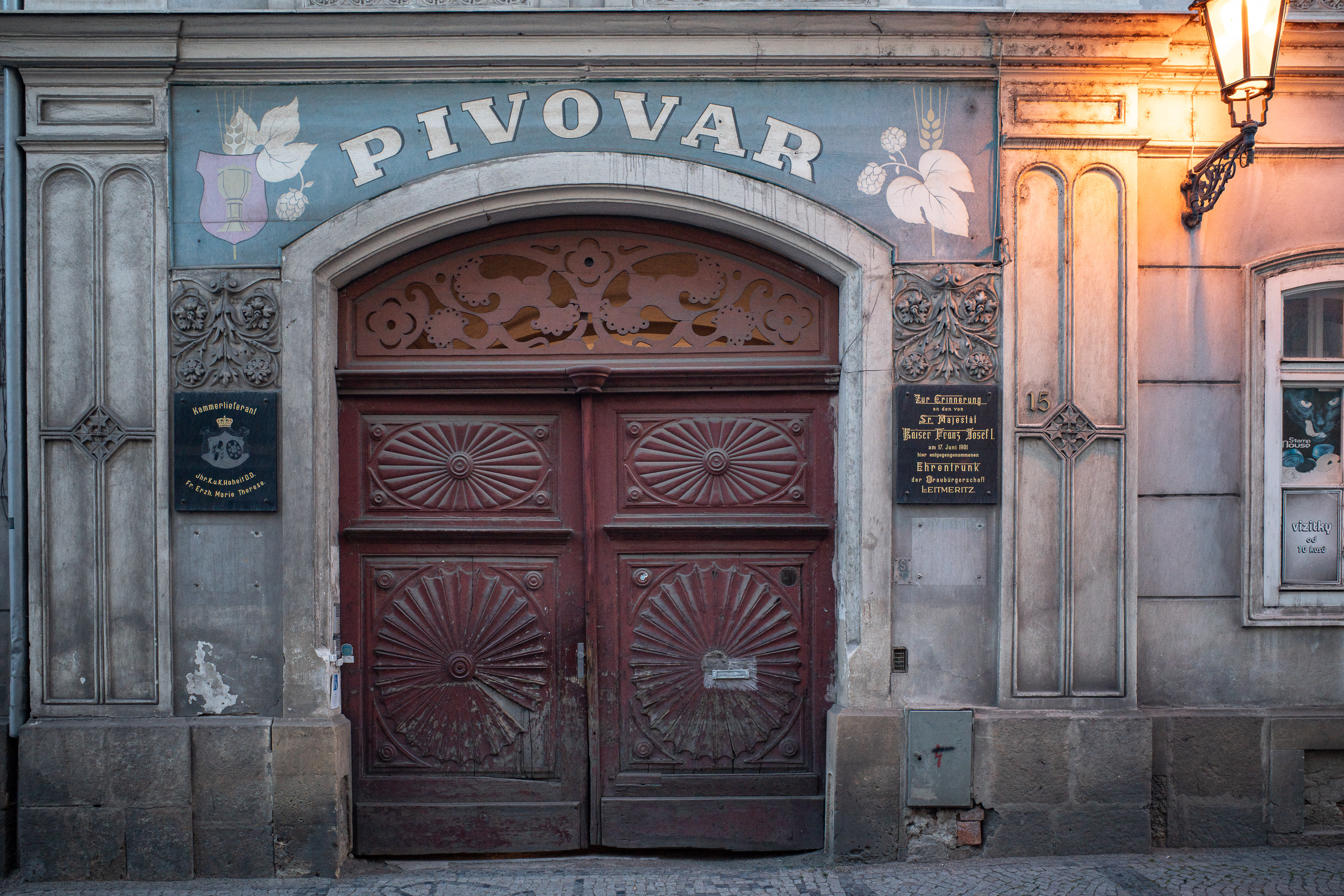 Litoměřice bei Nacht